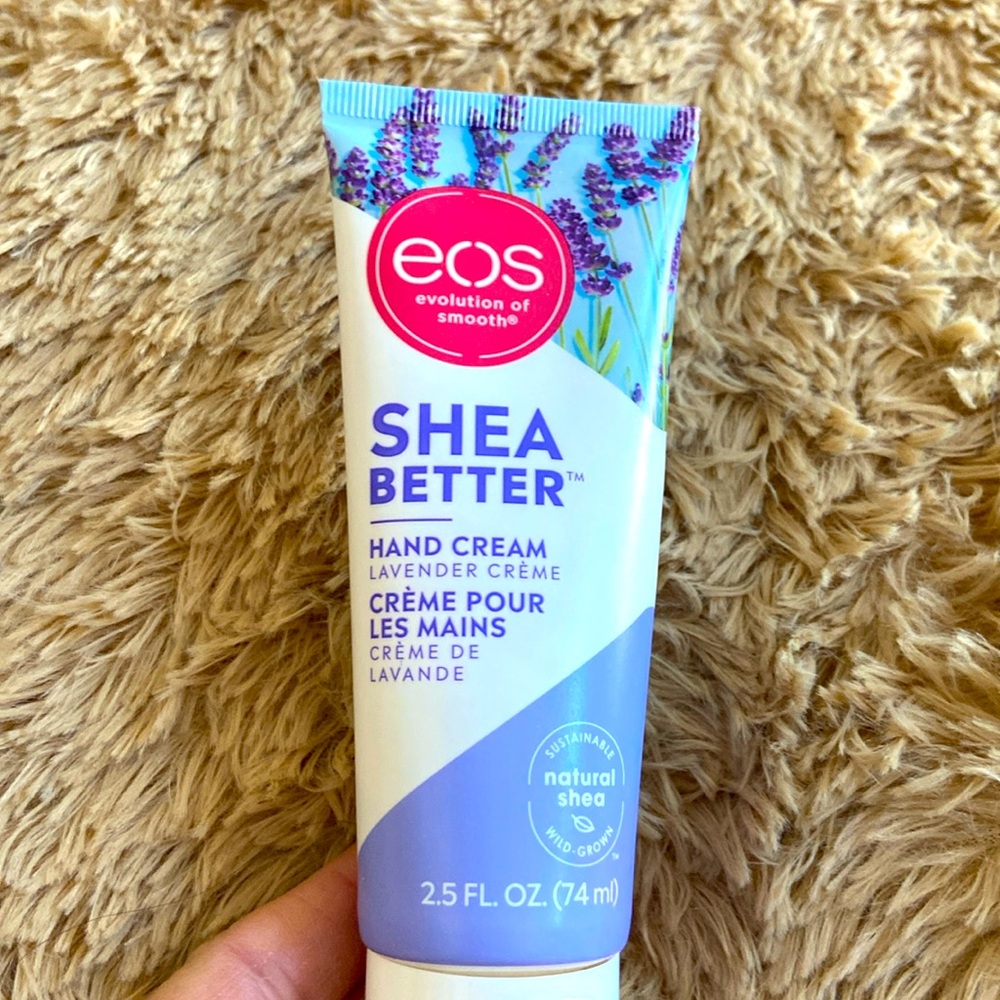 EOS Shea butter lavender hand cream